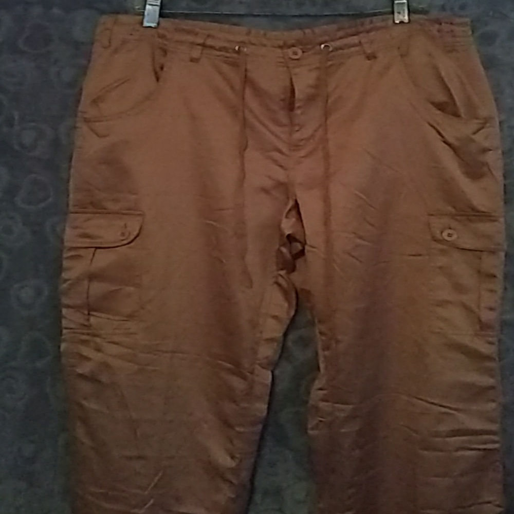 Gold Cargo Pants